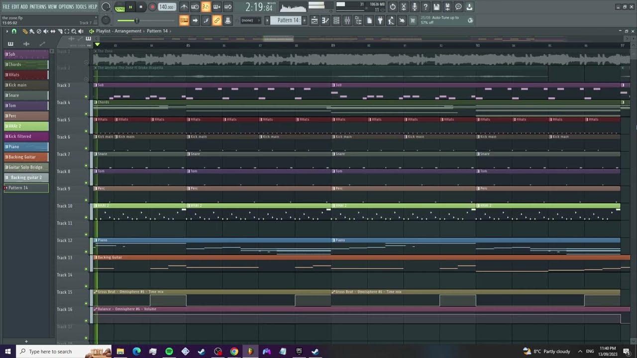The Zone - The Weeknd (FL Studio Remake)