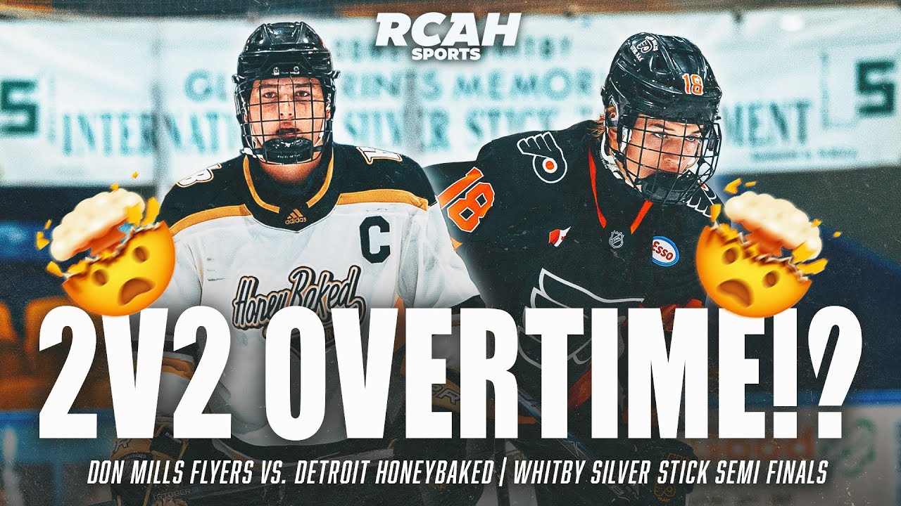2V2 OVERTIME at the Whitby Silver Stick! | Detroit Honeybaked vs. Don Mills Flyers | Game Highlights
