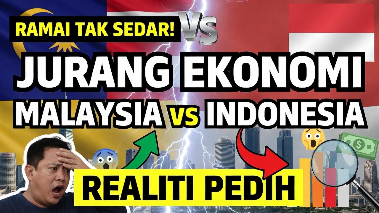 Realiti jurang ekonomi antara Malaysia dan Indonesia masih belum disedari oleh ramai rakyat Malaysia