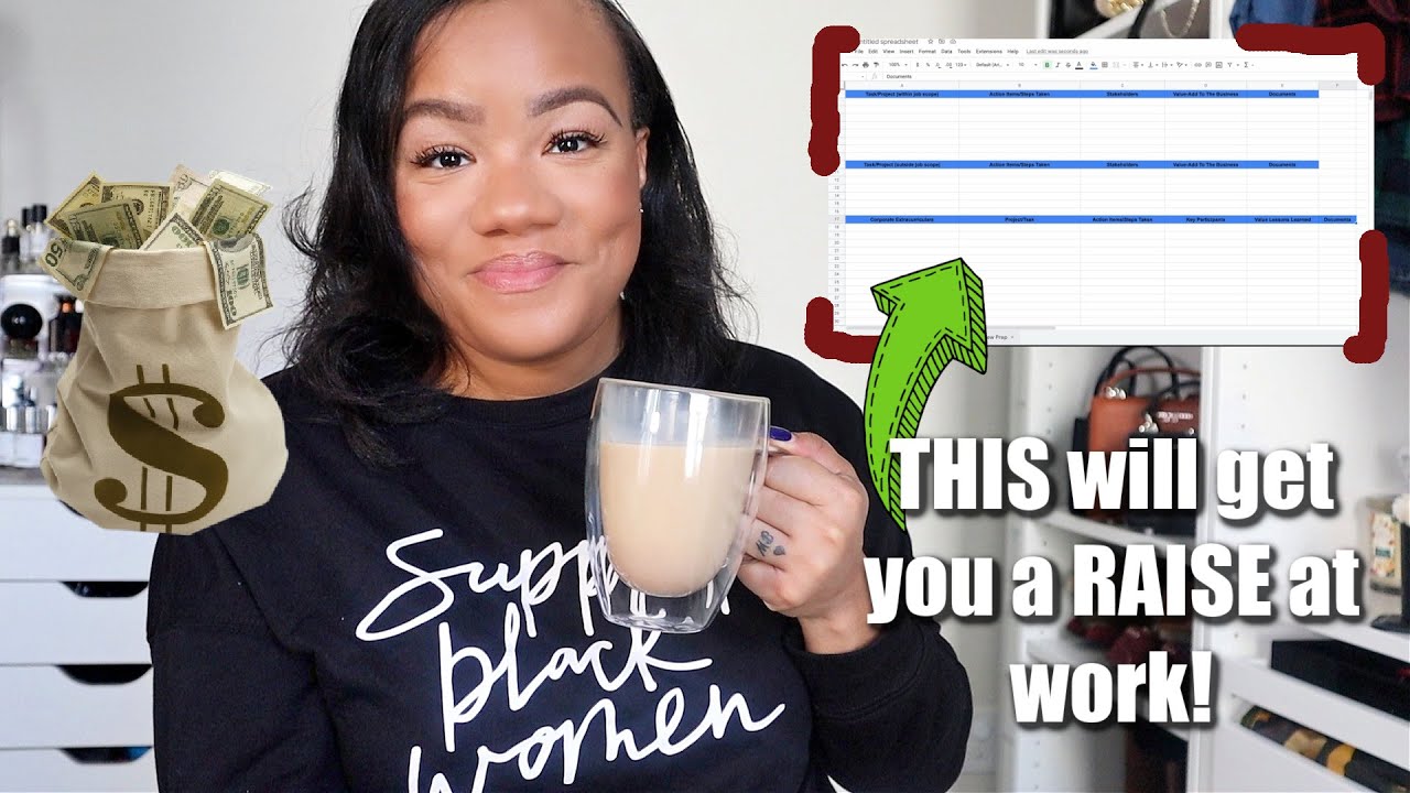 How To Get A Raise At Work | Create My 2022 Brag Sheet With Me