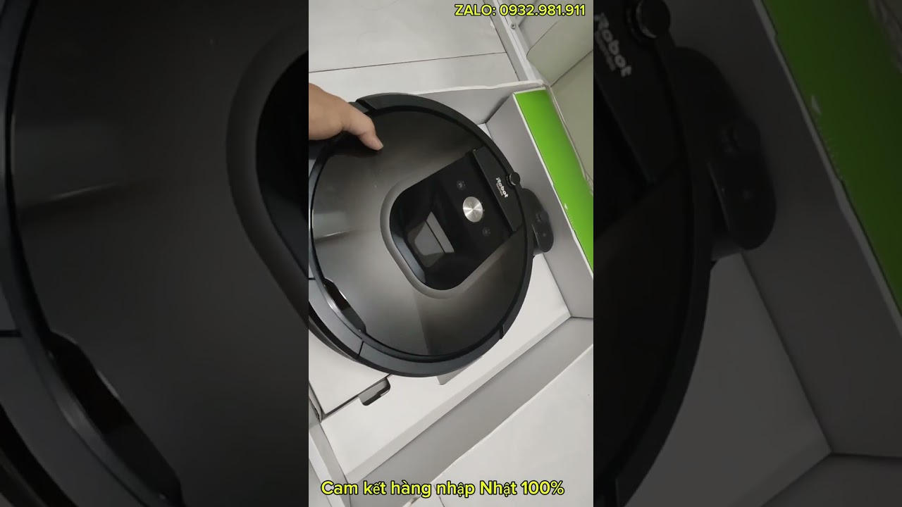 Robot hút bụi, IROBOT 980 nguyên bản. Siêu bền, giá bình tốt.