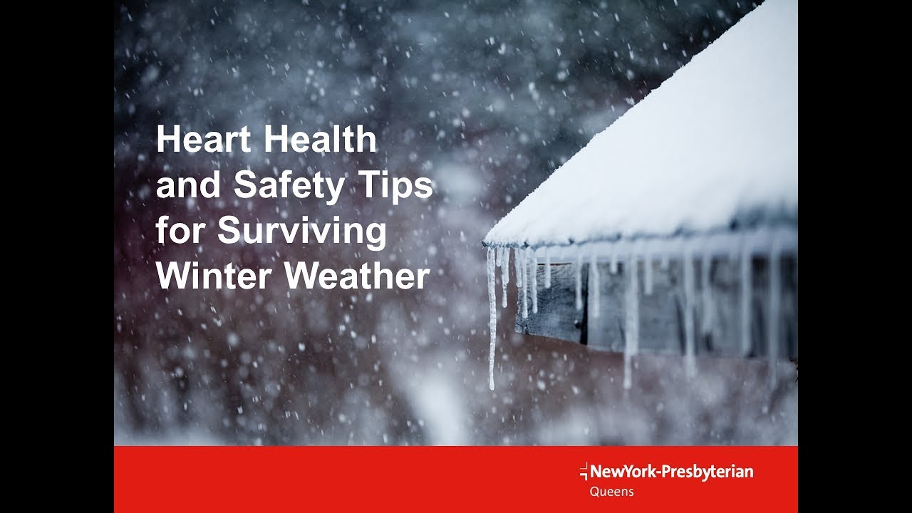 Winter Weather Heart Health and Safety Tips