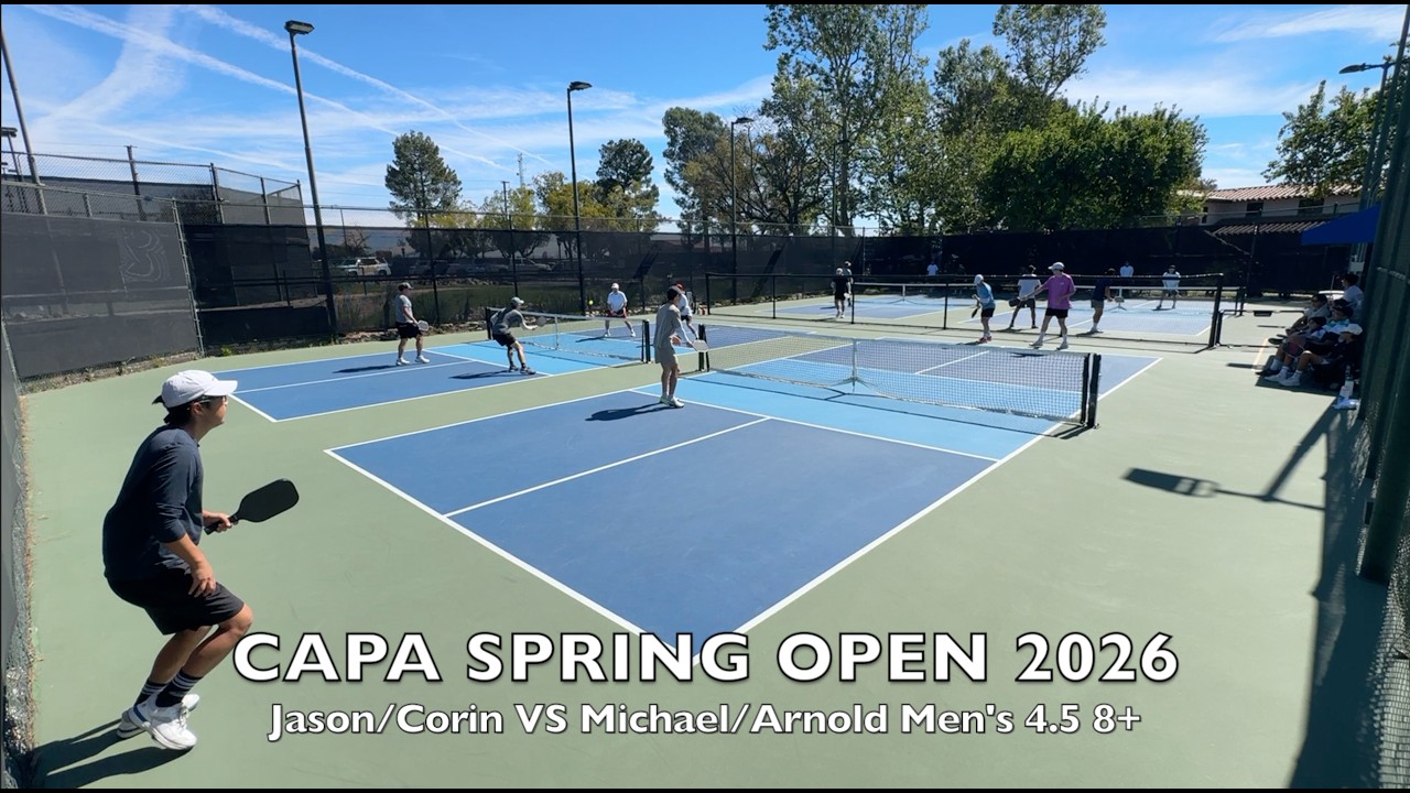 Capa Spring Open Men's 4 5 Corin/Jason VS Michael/Arnold Game 1