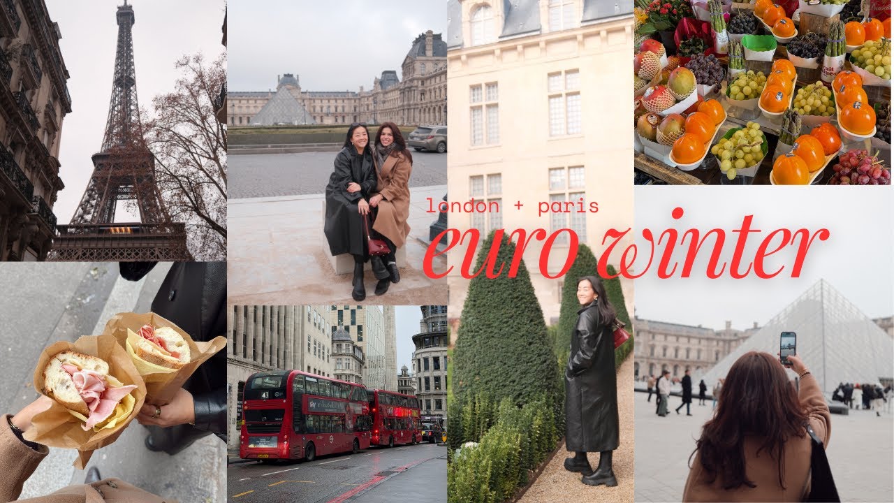 december in london | exploring new areas, seeing the city and a day trip to paris!