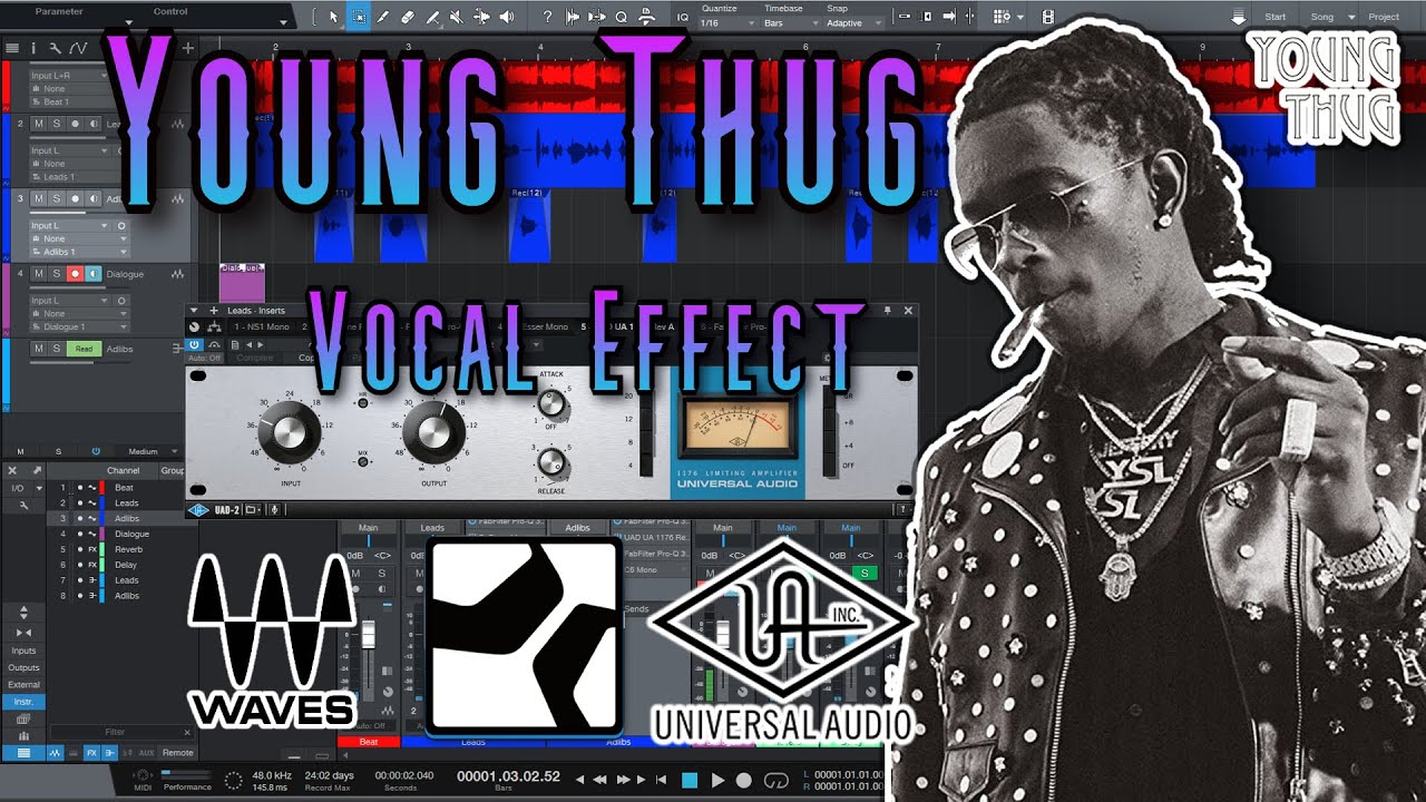 Young Thug Vocal Effect | Vocal Chain | Studio One