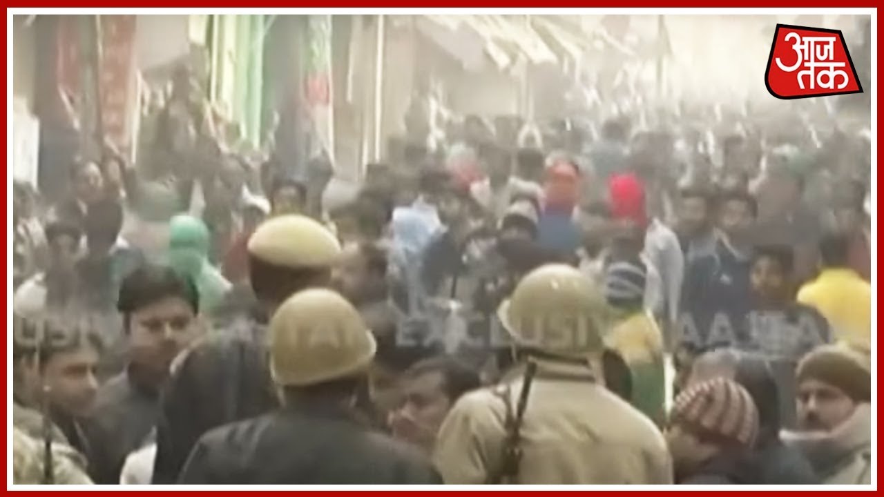 Kasganj में कोहराम; पूरे इलाके में जबरदस्त तनाव, Kasganj से AajTak की Ground Report