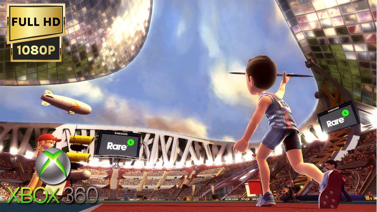 Kinect Sports - Atletismo - Gameplay - Kinect - Xbox 360 - 1080p