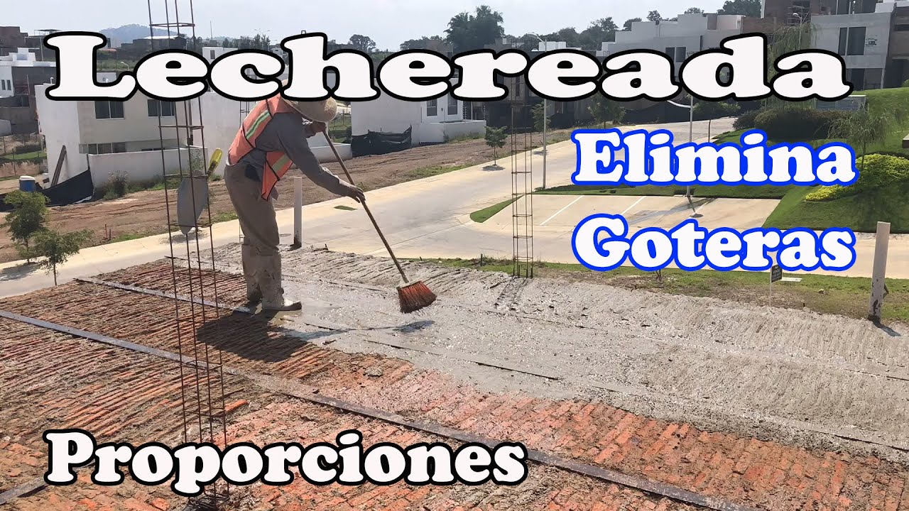 Aplicación De Lechereada Con Cemento Y Arena