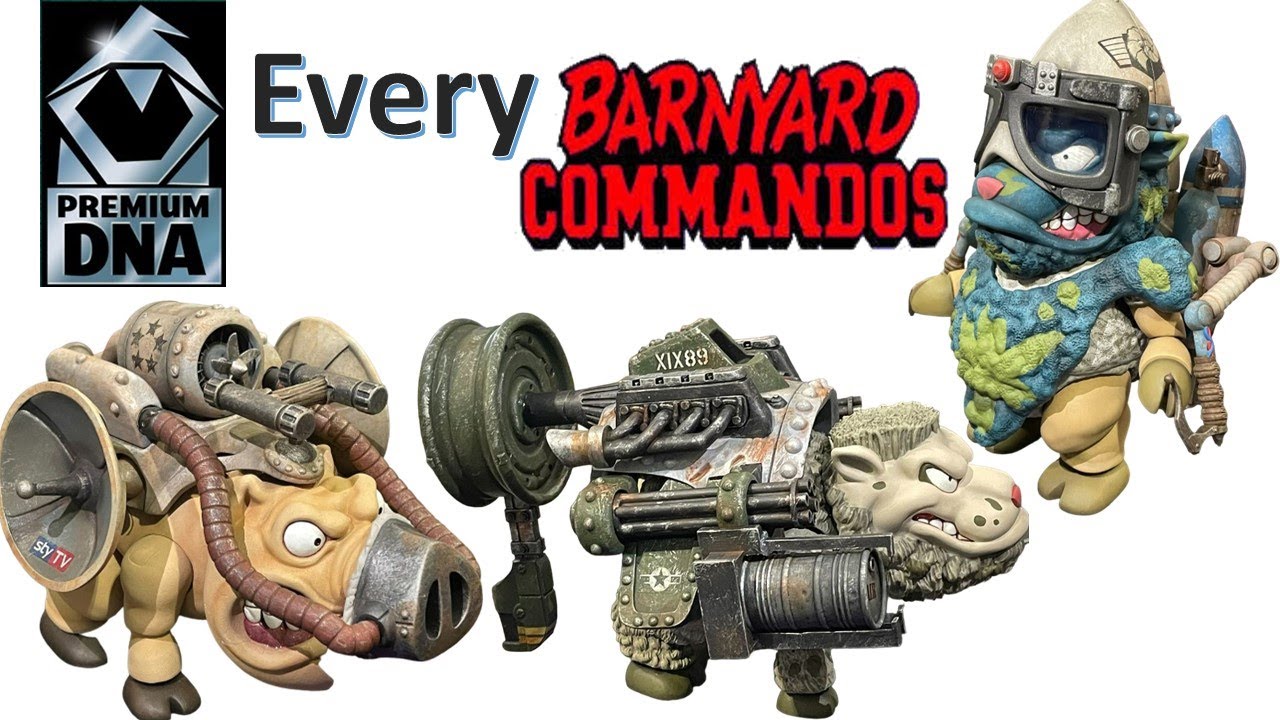 Every Barnyard Commandos Premium DNA Wave 2