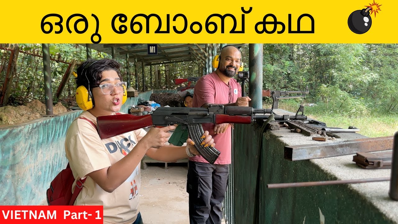 റിയൽ AK-47 ഉപയോഗിച്ച് ഷൂട്ടിംഗ് | Cu Chi തുരങ്കത്തിന്റെ അനുഭവം | Exploring Ho Chi Minh City, Vietnam