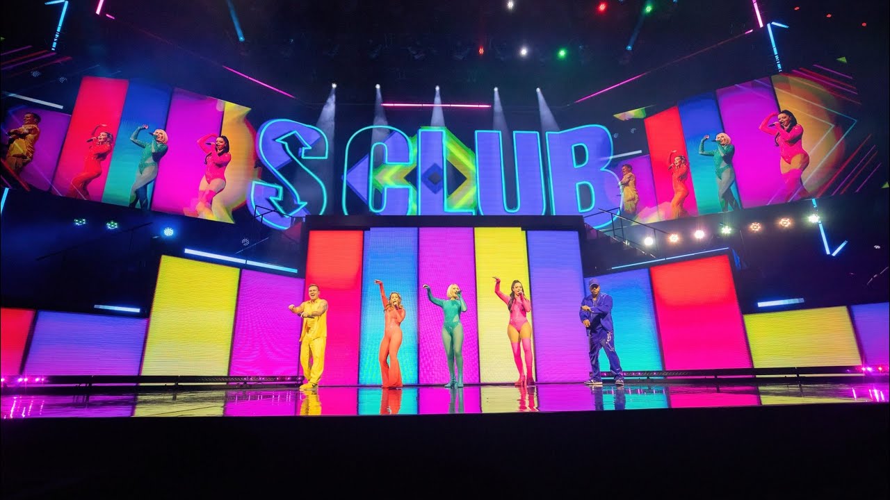 S Club| Good Times Tour| Utilita Arena Newcastle Arena|19th October 2023| Tour Intro| S Club Party