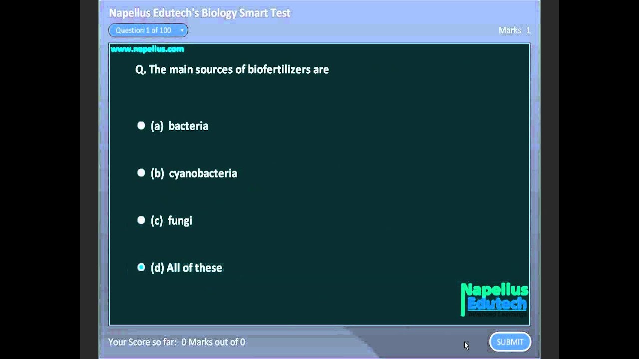 Miscellaneous | Smart Test-1 | AIIMS, AIPMT Video Lectures | Biology