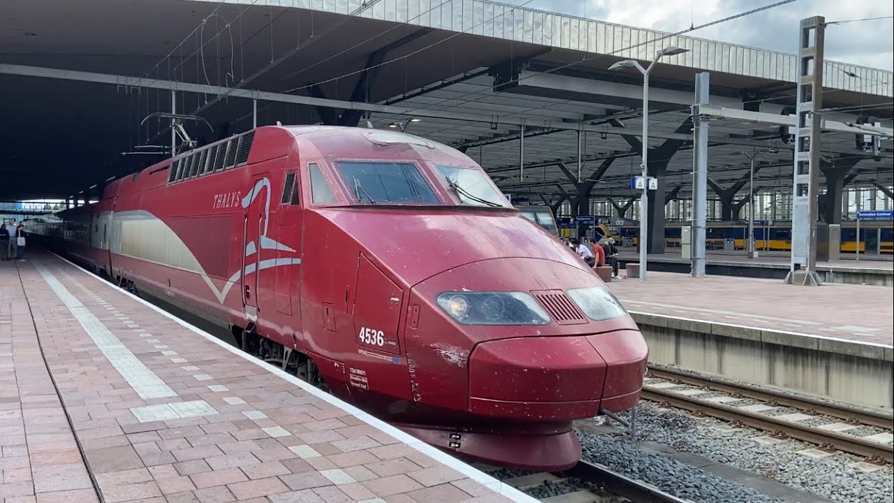 Dubbele Thalys PBA & PBKA vertrekken vanaf Rotterdam Centraal!
