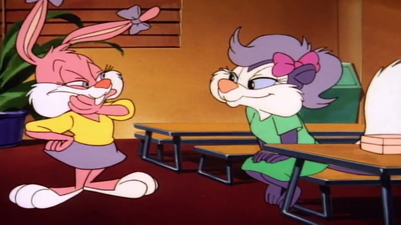 Tiny Toon Adventures - Episode 5 - Babs ragebaits Dizzy, Fifi and Shirley