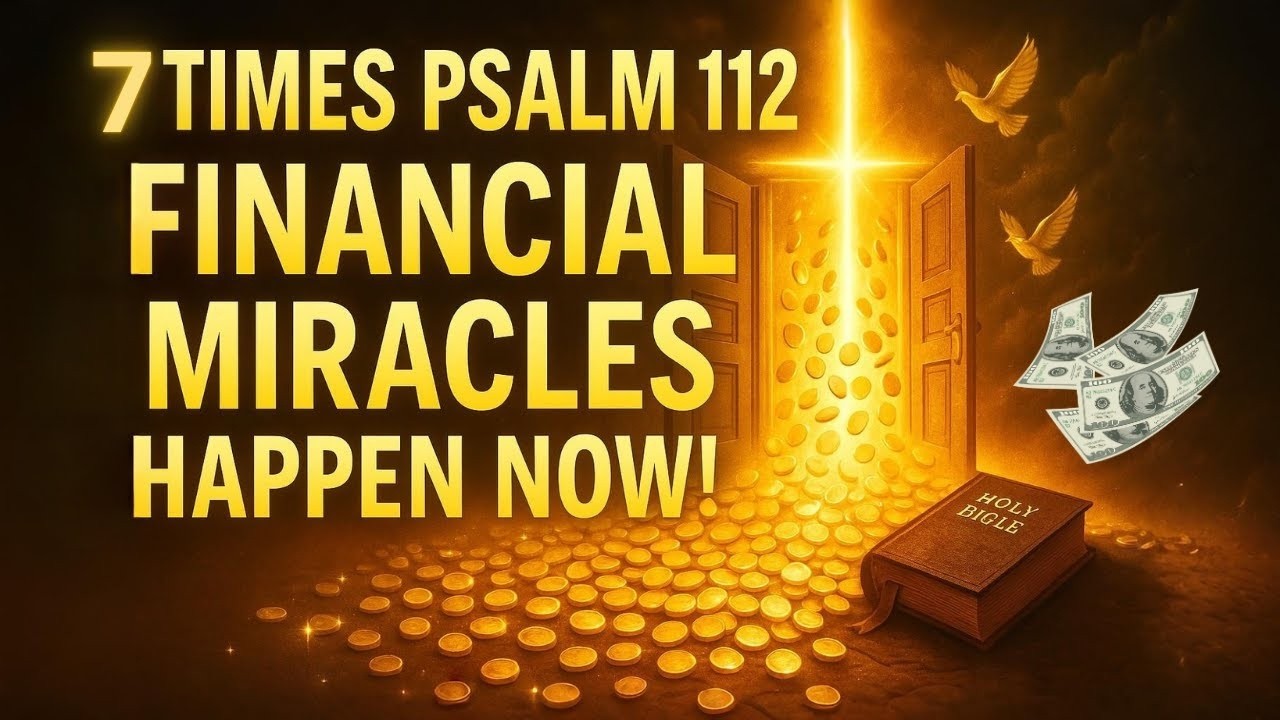 Pray Psalm 112 Seven Times  Break Every Poverty Chain  Activate Heavens Financial Flow TODAY