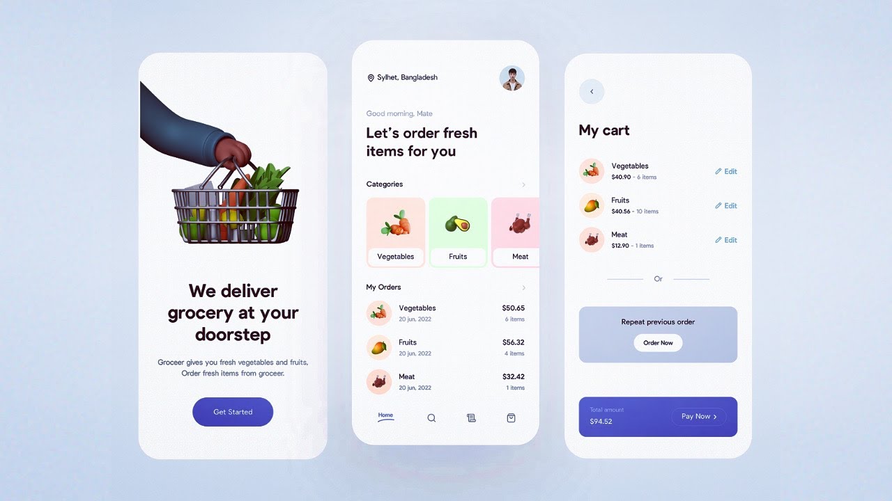 🥑📱 Приложение для продуктового магазина &bull; Учебное пособие по Flutter &hearts;
