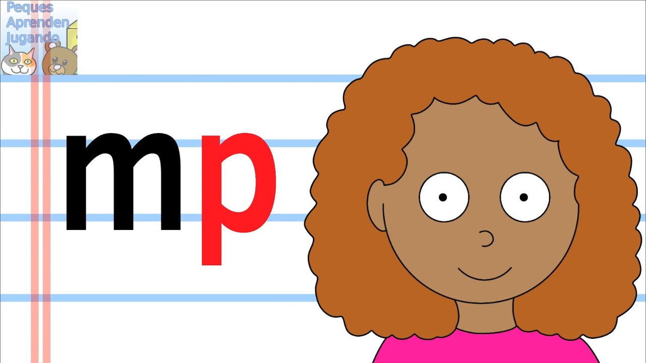 Aprender a leer palabras con MP para niños  Palabras con letras M y P  Peques Aprenden Jugando