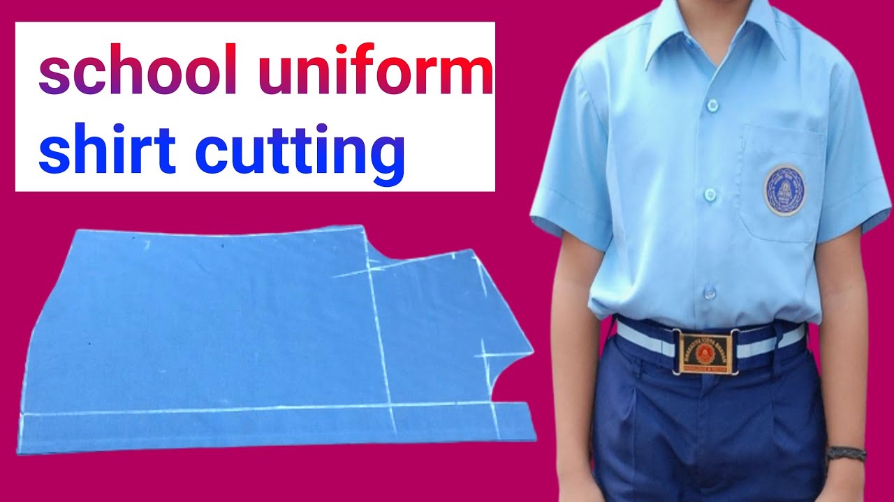 school shirt cutting in hindi/school dress/school uniform/shirt cutting