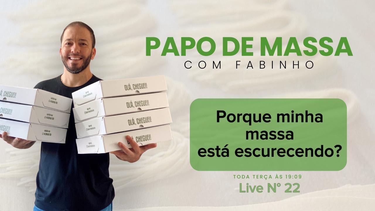 Porque minhas massas estão escurecendo?