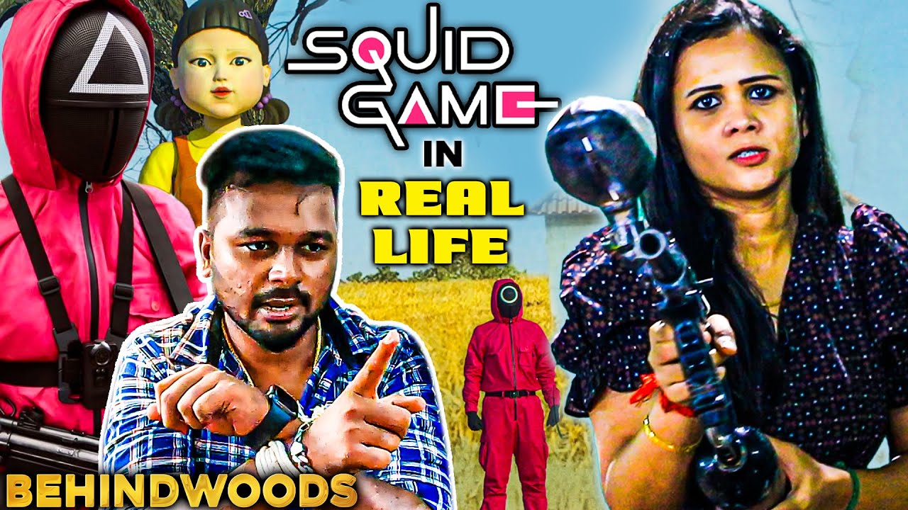 Manimegalai vs Hussain🔥Squid Game in Real Life🚦Tension-ல GUN எடுத்து சுட்டு தள்ளிய Manimegalai😱