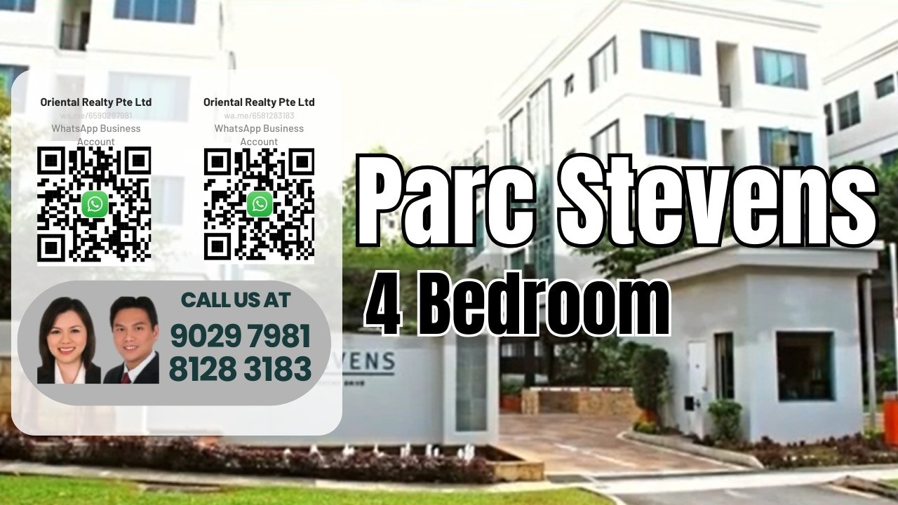 Parc Stevens 4 Bedroom Penthouse-Style Unit for Sale / Rent