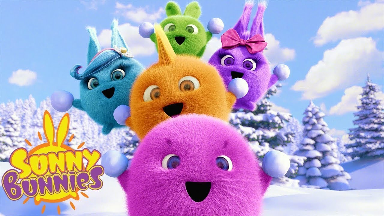 SUNNY BUNNIES |  BITWA NA ŚNIEŻKI | Kompilacja | Kreskówki dla dzieci | WildBrain
