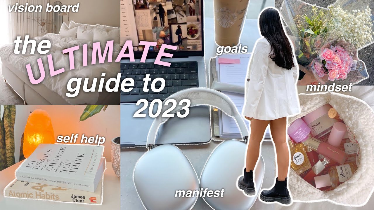 how to prepare for the new year 2023 | reset, goal setting, vision boards, journaling, etc