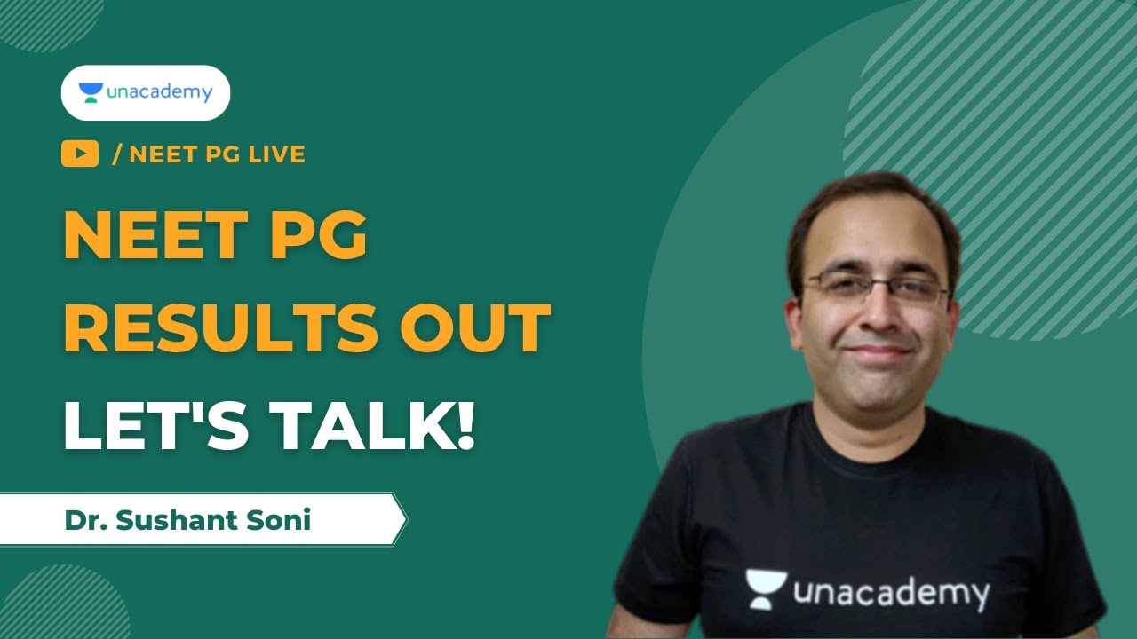 NEET PG RESULT: Let's Talk | Dr. Sushant Soni