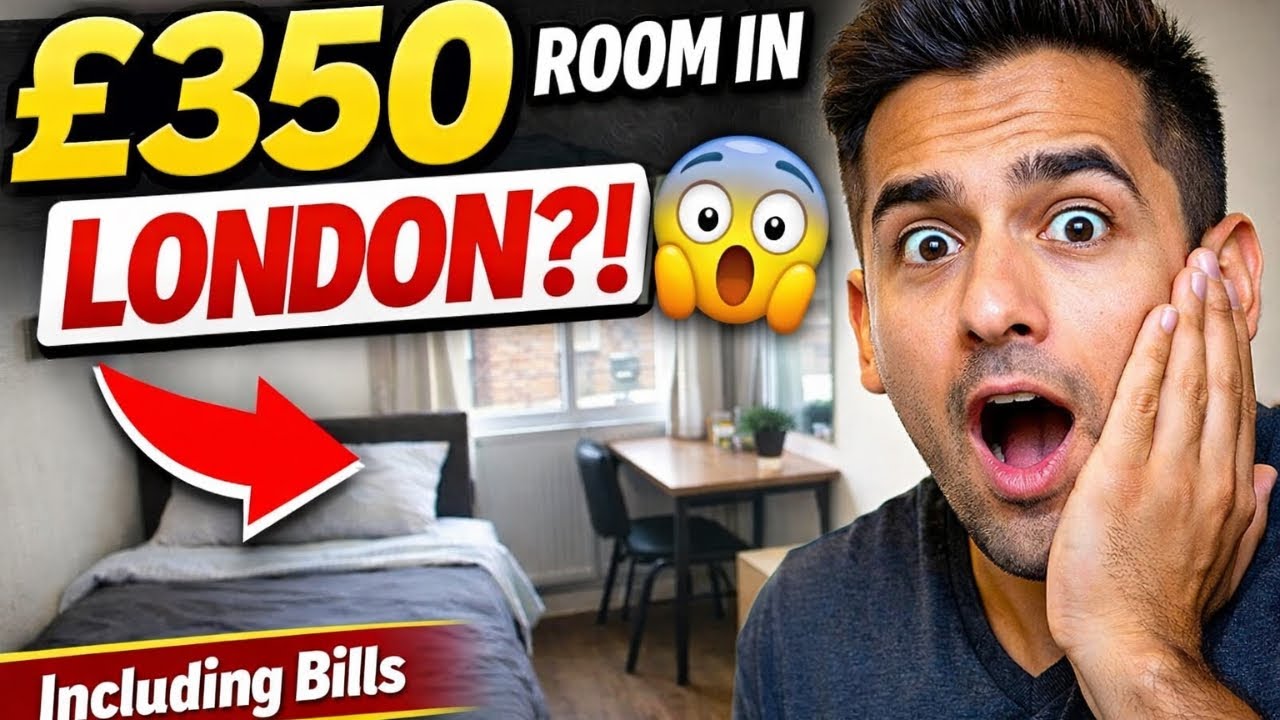 £350 Room in London 😲 | Shared House Tour Including Bills | Best for New Students