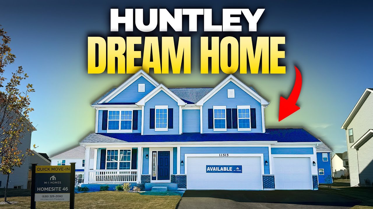 Moving to Huntley IL: Stunning New Construction Home Tour