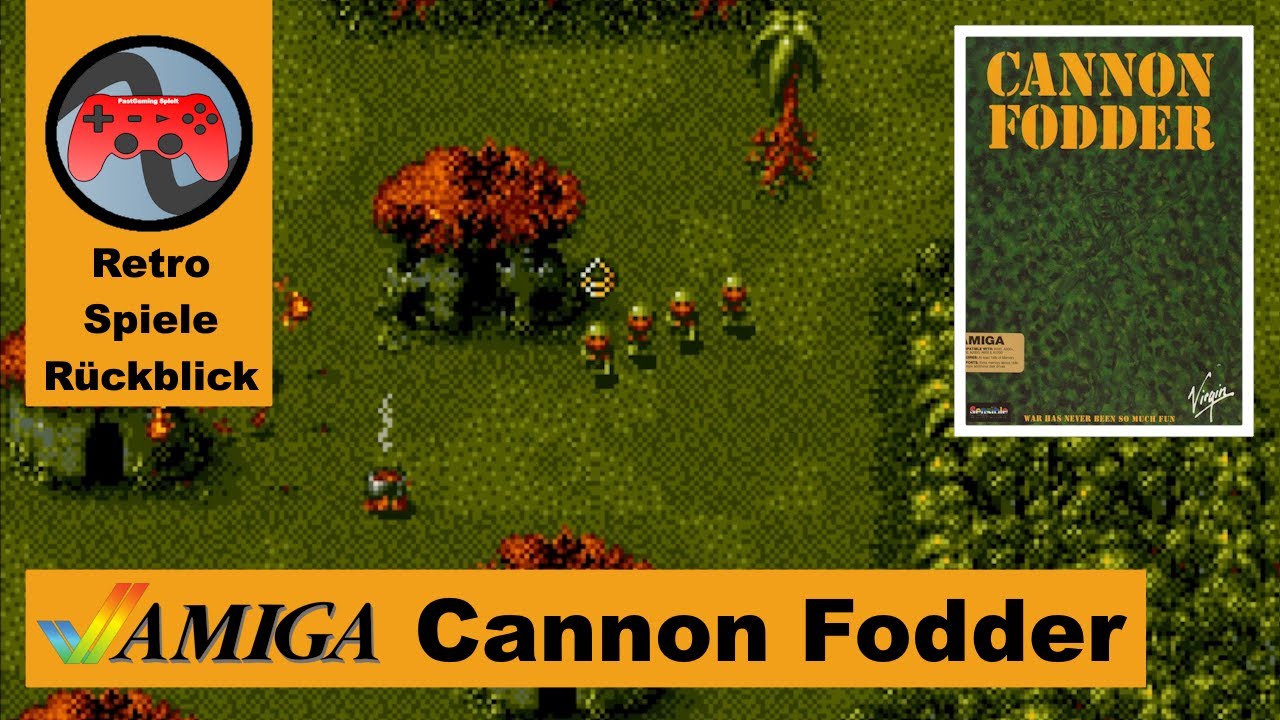 Cannon Fodder - Amiga - Retro Rückblick