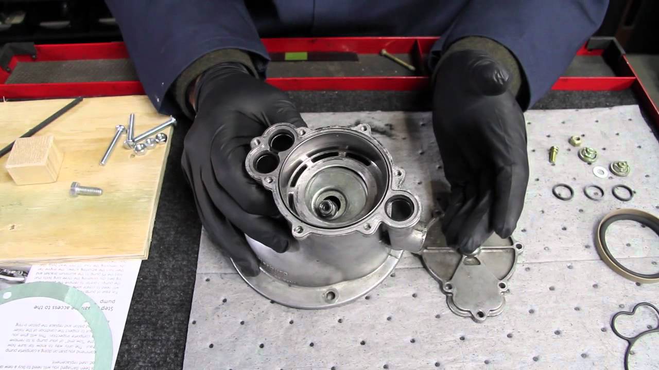 1980 to 1985 Mercedes Diesel Vacuum Pump Challenges and Overhaul Kit Components