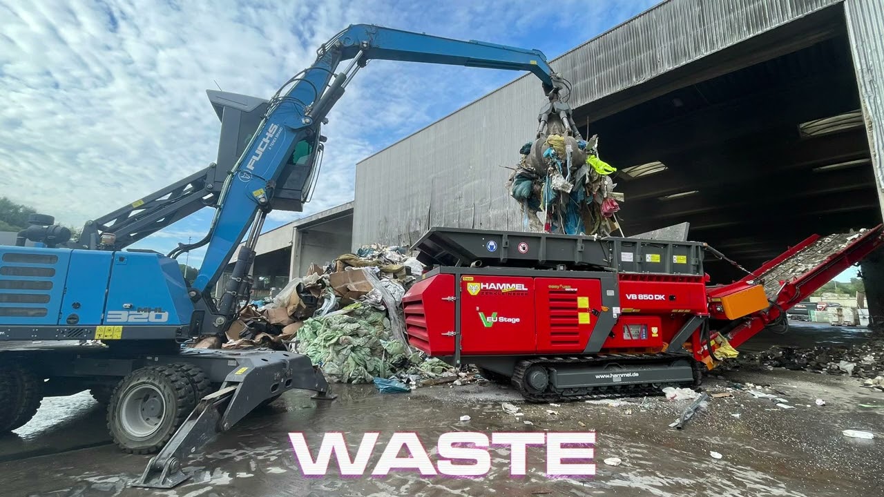 HAMMEL primary shredder type VB 850 DK NEW 2024