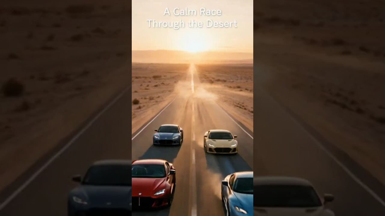 "A Calm Race Through the Desert" 