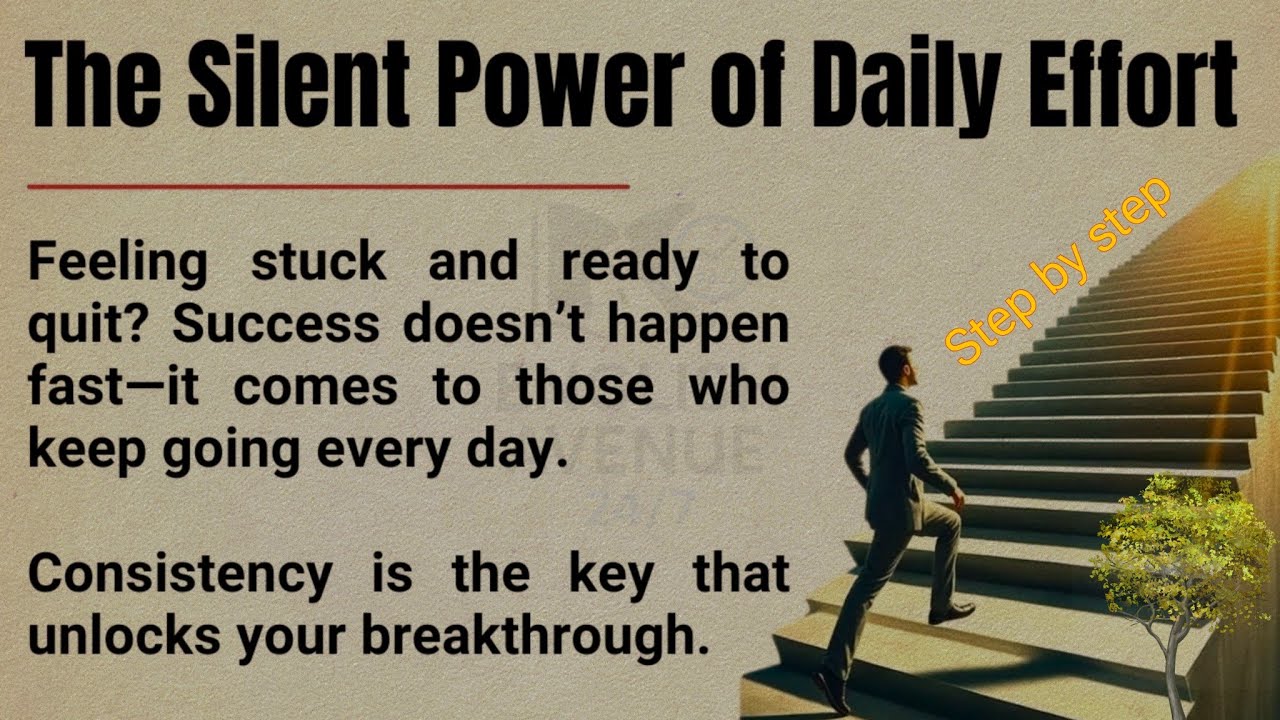 How Small Actions Every Day Lead to Massive Success 🔥 || Graded Reader ✅️ || Improve Your English