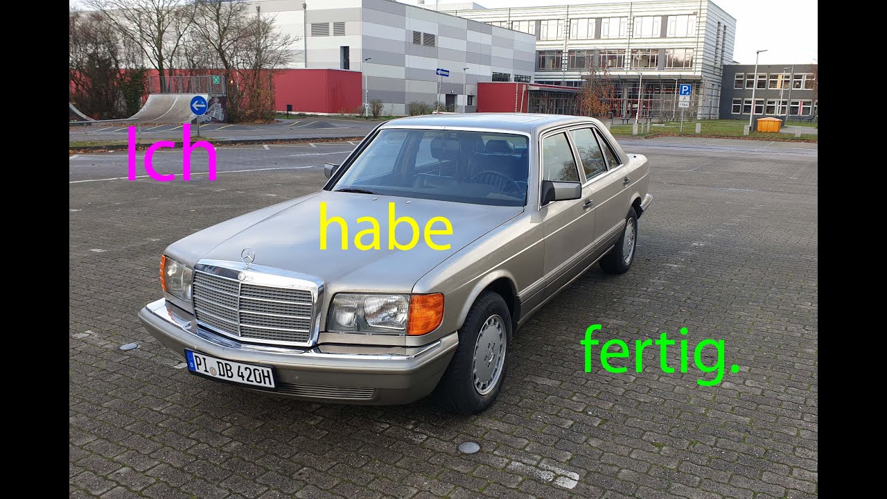 Mercedes W126 aus den USA importiert [Teil 7] 420 SEL