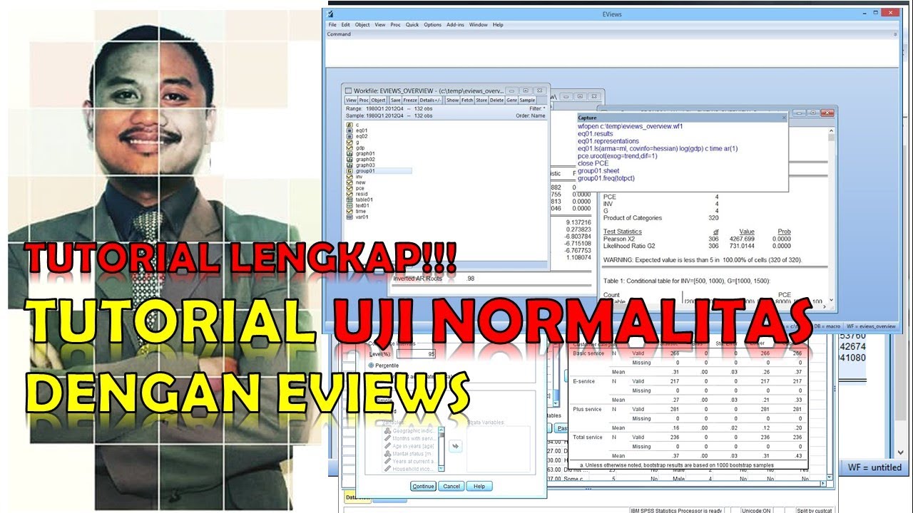 Tutorial Uji Normalitas Dengan Eviews Lengkap dan Mudah