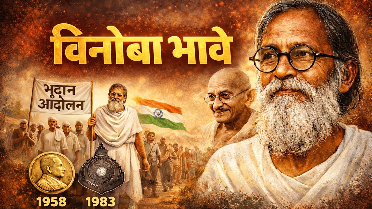 आचार्य विनोबा भावे: भूदान से सर्वोदय तक | एक संत, एक विचार, एक आंदोलन