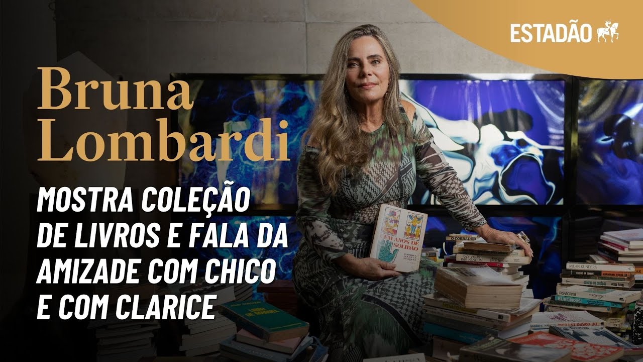 Bruna Lombardi revela conselho de Clarice Lispector, relação com Chico Buarque e livros afetivos