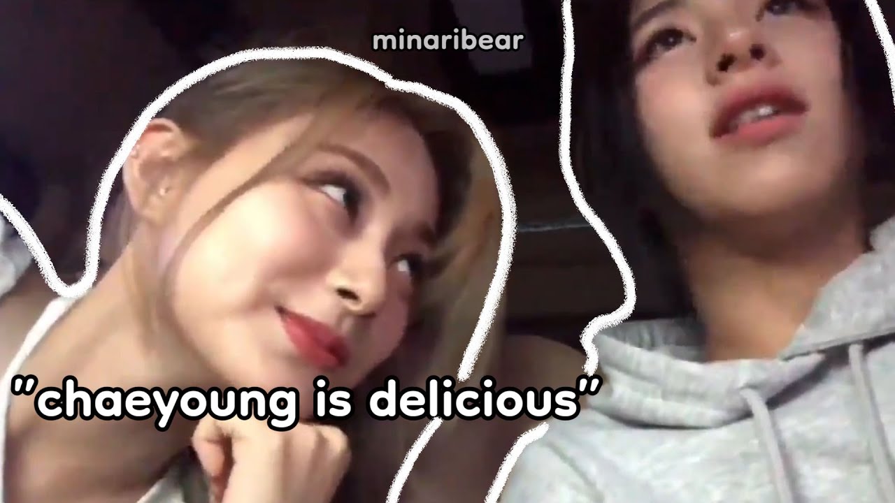 tzuyu being *sus* around chaeyoung