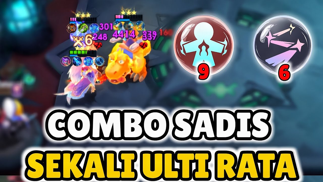 SEKALI ULTI RATA! COMBO LUMI METRO ZERO SADIS DAN KUAT BANGET MAGIC CHESS GOGO