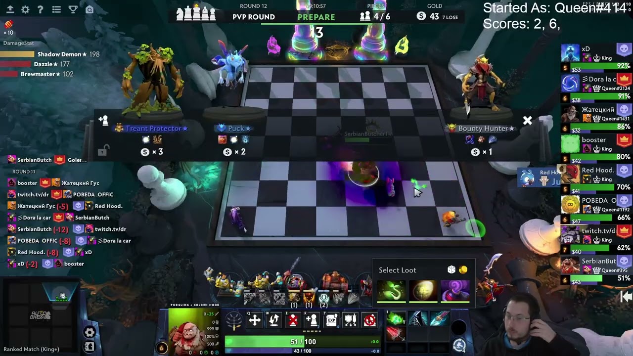 5 Dragons with Magical Techies! Dota Auto Chess Season 40!