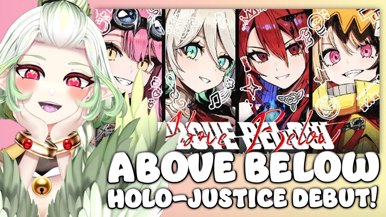 THEIR MODELS ARE SO COOL!!! | VTuber React | Hololive Justice | (ABOVE BELOW)