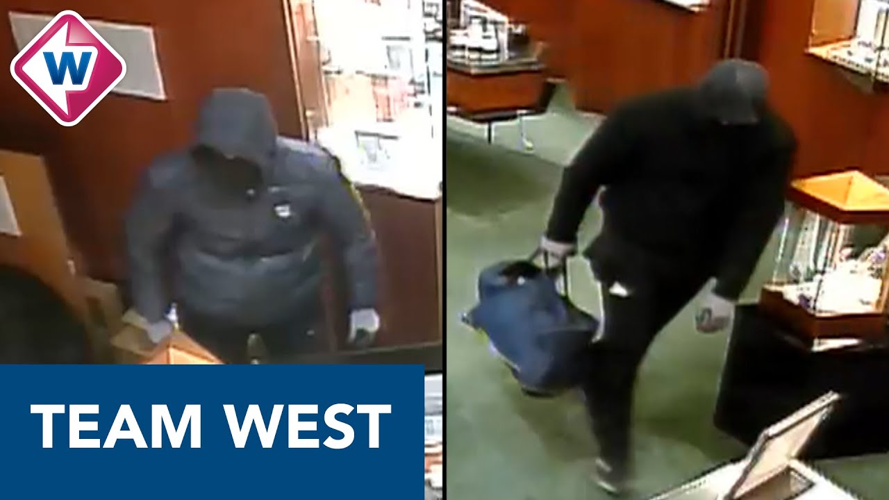 Twee mannen overvallen juwelier Siebel Leidschendam - Team West
