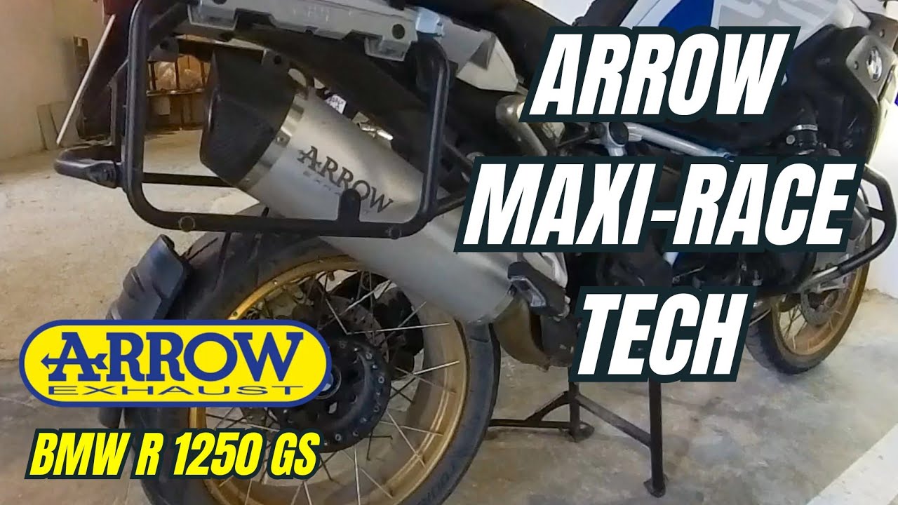 Arrow Maxi-Race Tech | BMW R 1250 GS | Cold start