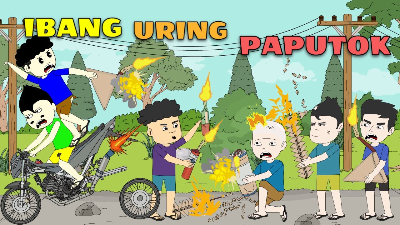 IBANG URING MGA PAPUTOK SA PINAS WITH COMPILATION | PINOY ANIMATION