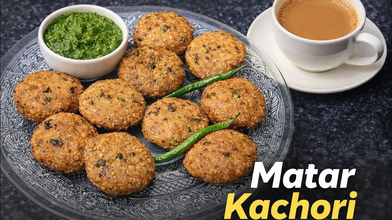 Matar ki kachori recipe majedar crispy 😋❤️