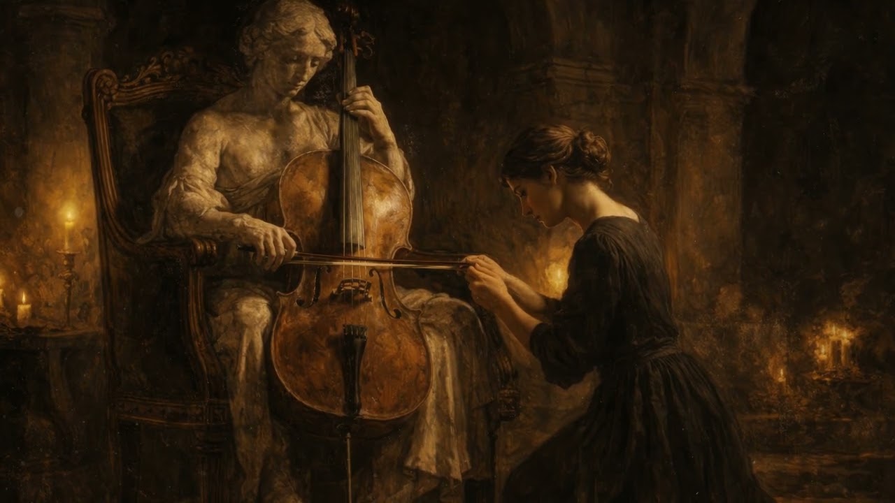 Marble Devotion in Silence – Dark Neoclassical Cello