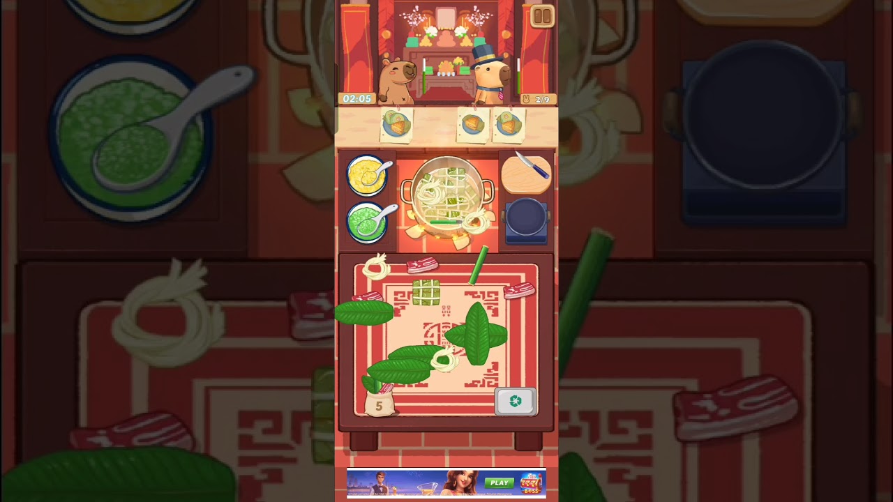 Cookingdom - How to complete The Rice Cake Boiling Contest