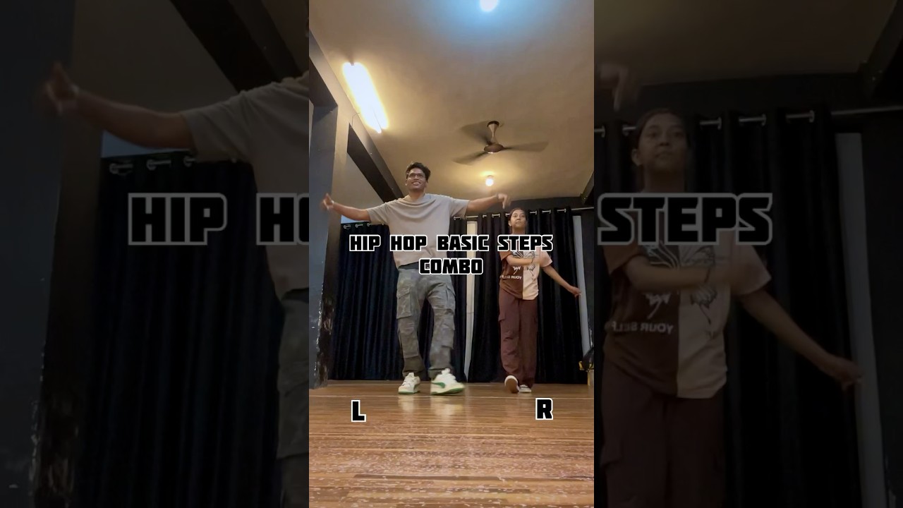 Easy Hip Hop dance basic steps Combo #jddancetutorial #hiphopdance #dancetutorial #explore